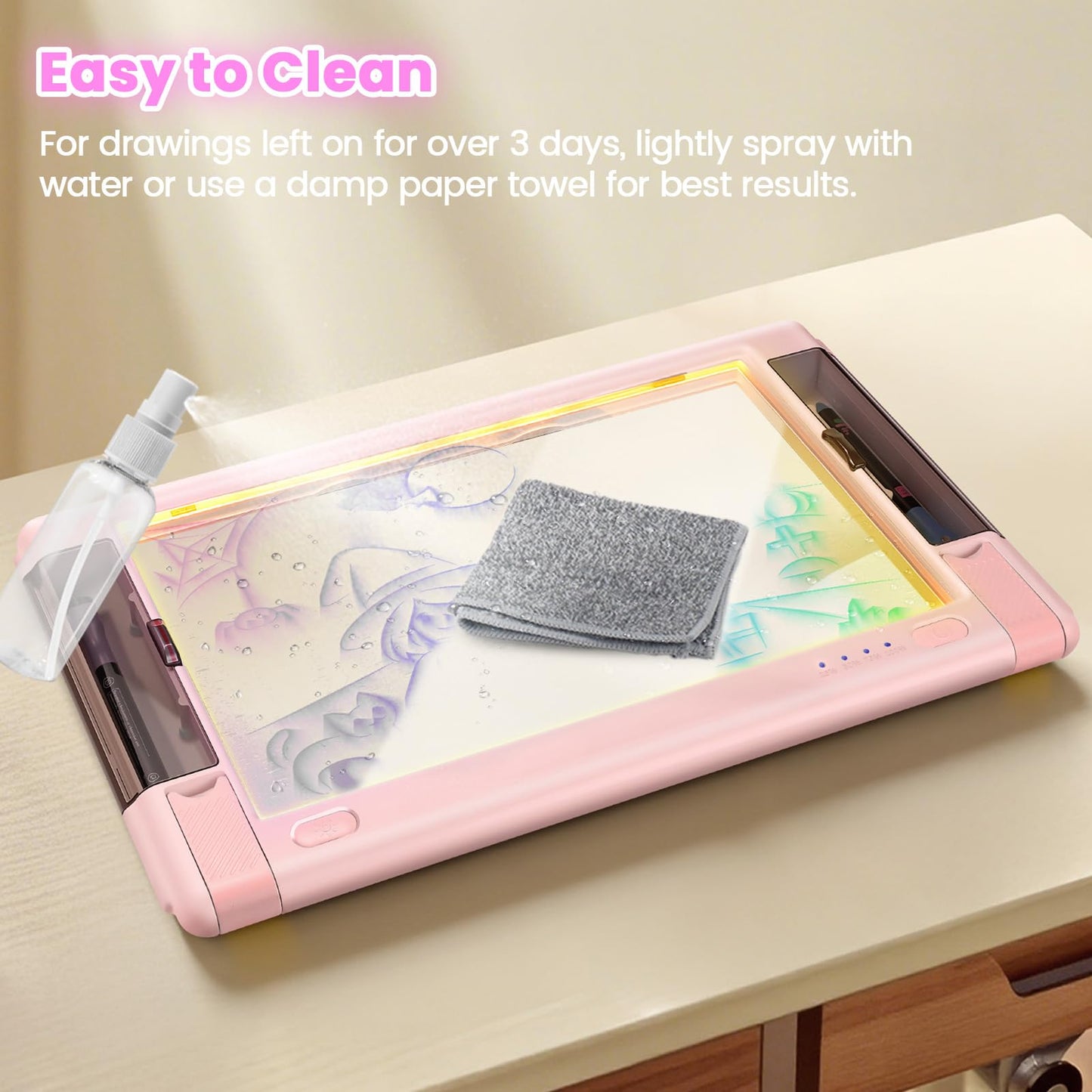 15 inch rechargeable glow board USB charging and battery life